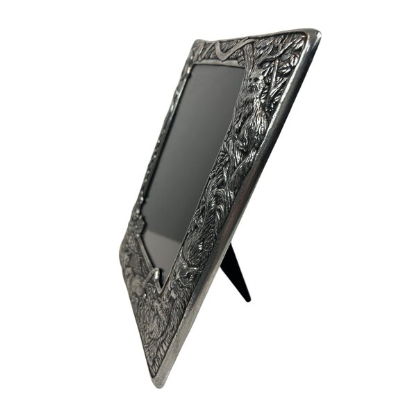 Vintage Arthur Court Pewter Picture Frame Cats Kittens for 4.5x6.5 in - Picture 6 of 12